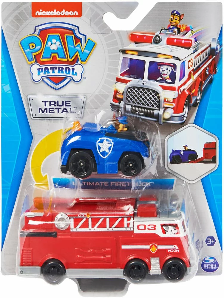SPIN MASTER PACK CAMION DE POMPIERS TRUE METAL™ PAT'PATROUILLE 7 SPIN MASTER PACK CAMION DE POMPIERS TRUE METAL™ PAT'PATROUILLE – Image 5