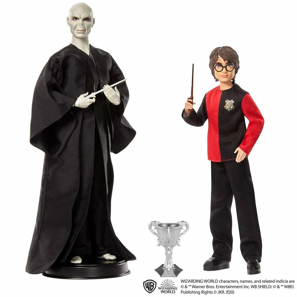 MATTEL PACK 2 POUPEES VOLDEMORT ET HARRY POTTER 3 MATTEL PACK 2 POUPEES VOLDEMORT ET HARRY POTTER
