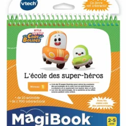 VTech MAGIBOOK - TUT TUT CORY BOLIDES - L'ÉCOLES DES SUPER-HÉROS