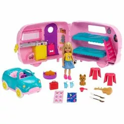 MATTEL POUPEE BARBIE CHELSEA ET SA CARAVANE 9 MATTEL POUPEE BARBIE CHELSEA ET SA CARAVANE -Magasin De Jouets Vtech a74decf36a8232f86c69697aa2dd220be5697180 12064635 02
