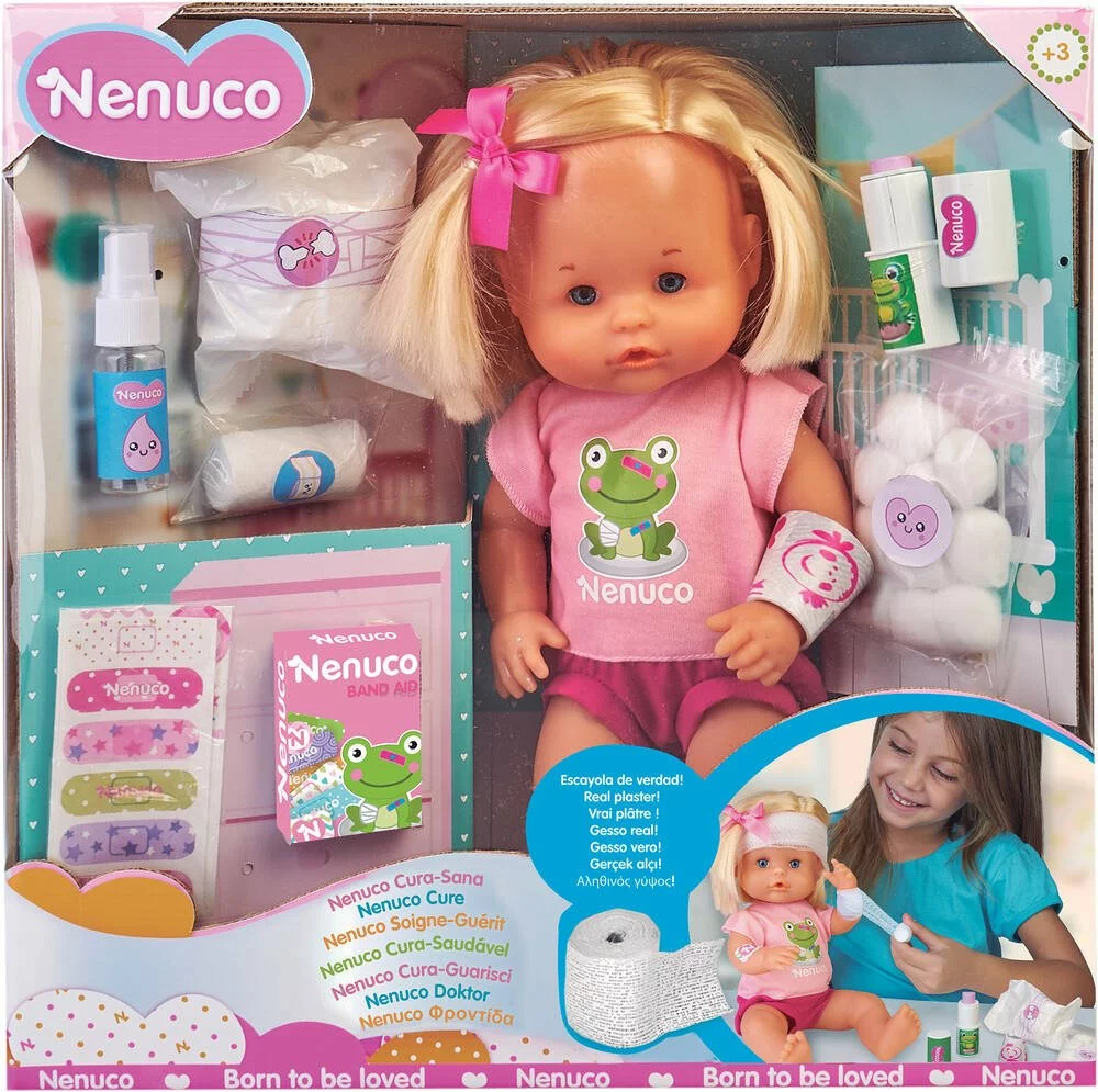 GP TOYS POUPEE NENUCO SOIGNE ET GUERIT 35 Cm 4 GP TOYS POUPEE NENUCO SOIGNE ET GUERIT 35 Cm – Image 2