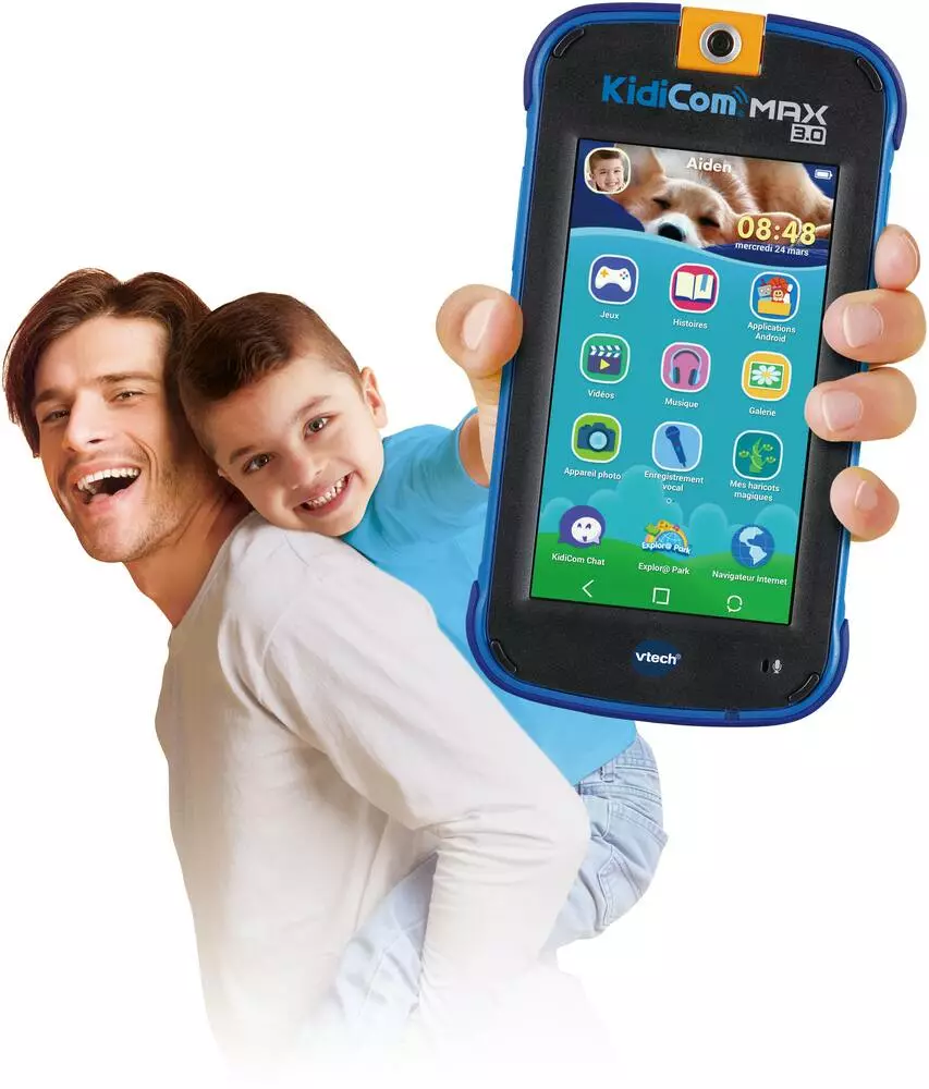 VTech KIDICOM MAX 3.0 BLEU 4 VTech KIDICOM MAX 3.0 BLEU – Image 2