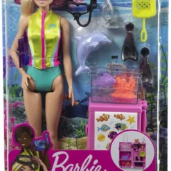 MATTEL BARBIE - COFFRET BARBIE PLONGEUSE - BLONDE -Magasin De Jouets Vtech b25cadd0805a3548a693f24a247887442e4ed29f 41107731 06