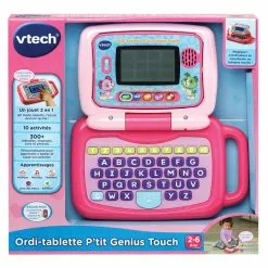 VTech ORDI-TABLETTE P'TIT GENIUS TOUCH MAUVE 13 VTech ORDI-TABLETTE P'TIT GENIUS TOUCH MAUVE -Magasin De Jouets Vtech b39dcc97da20b7a14b7eb79429a79f1820c28e28 04071946 06