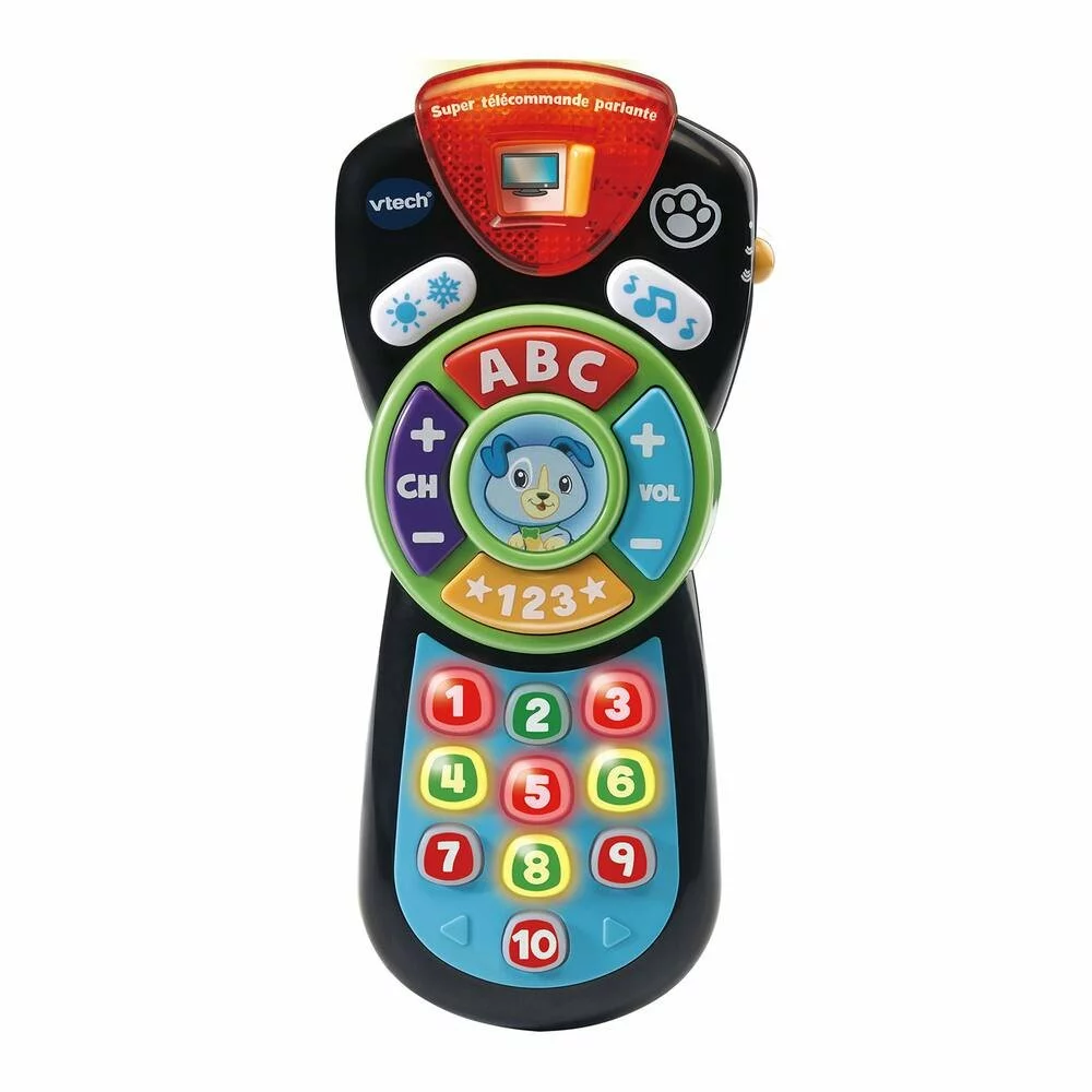 VTECH BABY - SUPER TELECOMMANDE PARLANTE 3 VTECH BABY - SUPER TELECOMMANDE PARLANTE