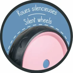 SMOBY PORTEUR ROOKIE ROSE ET BLEU -Magasin De Jouets Vtech bada8ec2b605bfd05521d5e65a52aabf073ee8ec 02040898 03