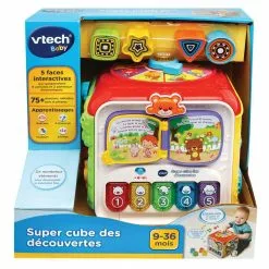 VTech SUPER CUBE DES DECOUVERTES -Magasin De Jouets Vtech beb25f702eac11255cb02928c27389e0a9083685 02027508 03
