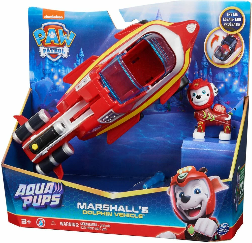 SPIN MASTER VEHICULE + FIGURINE MARCUS AQUA PUPS LA PAT' PATROUILLE 8 SPIN MASTER VEHICULE + FIGURINE MARCUS AQUA PUPS LA PAT' PATROUILLE – Image 6