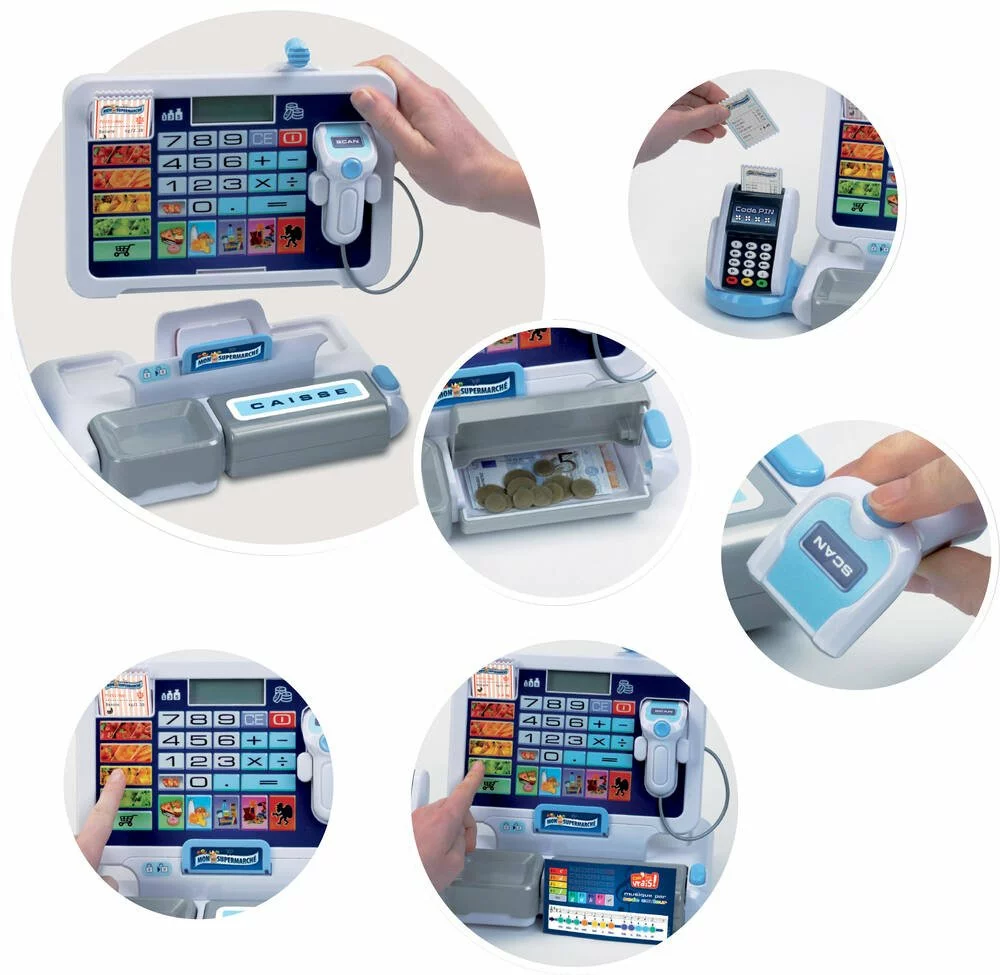 COM'LES VRAIS MA SUPER CAISSE ENREGISTREUSE ET SES ACCESSOIRES 4 COM'LES VRAIS MA SUPER CAISSE ENREGISTREUSE ET SES ACCESSOIRES – Image 2