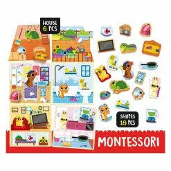LISCIANI GIOCHI MONTESSORI PET HOUSE ANIMAUX -Magasin De Jouets Vtech c673eb99da15e6c5207dedfc3e0af1a200b54418 02081975 03