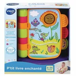 VTech P'TIT LIVRE ENCHANTÉ - MES PREMIÈRES COMPTINES -Magasin De Jouets Vtech c8fa0992b9d56f91de699718f7699daac560ef92 02081386 03
