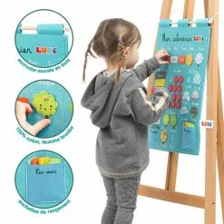 LUDI CALENDRIER BASIC BLEU -Magasin De Jouets Vtech cb6935ed4bc4112717c97684dadc78a4038b1e13 08040436 03