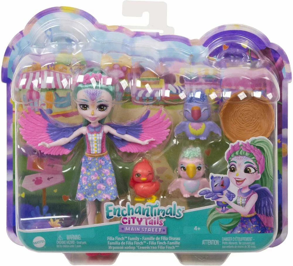 MATTEL ENCHANTIMALS - BETES CITADINES - POUPEE FILIA FINCH 8 MATTEL ENCHANTIMALS - BETES CITADINES - POUPEE FILIA FINCH – Image 6