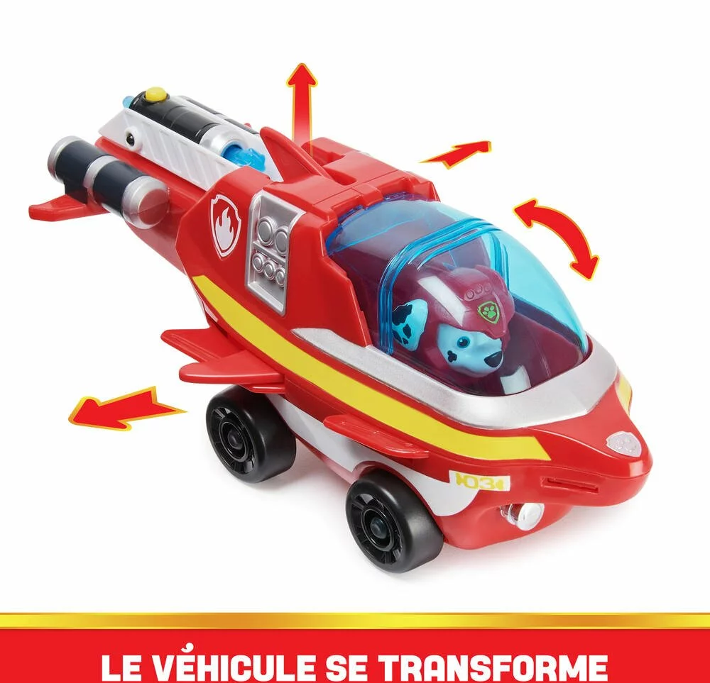 SPIN MASTER VEHICULE + FIGURINE MARCUS AQUA PUPS LA PAT' PATROUILLE 5 SPIN MASTER VEHICULE + FIGURINE MARCUS AQUA PUPS LA PAT' PATROUILLE – Image 3