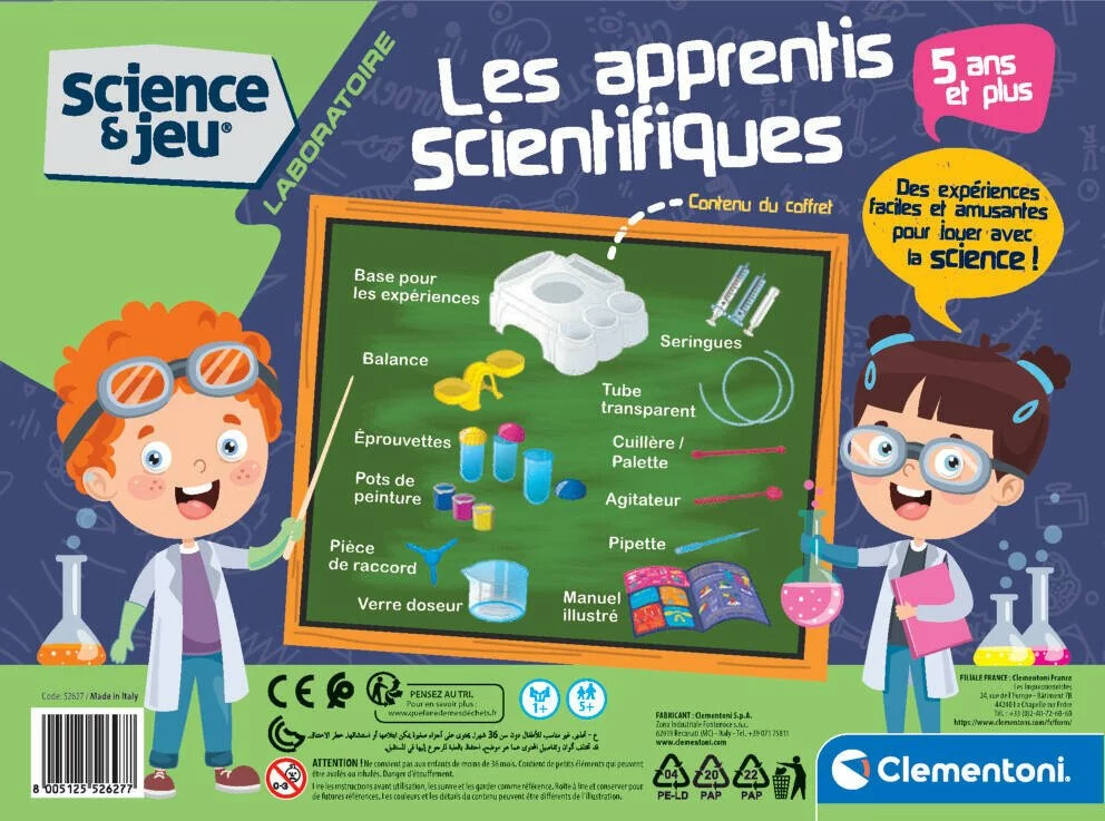 Clementoni LES APPRENTIS SCIENTIFIQUES 6 Clementoni LES APPRENTIS SCIENTIFIQUES – Image 4