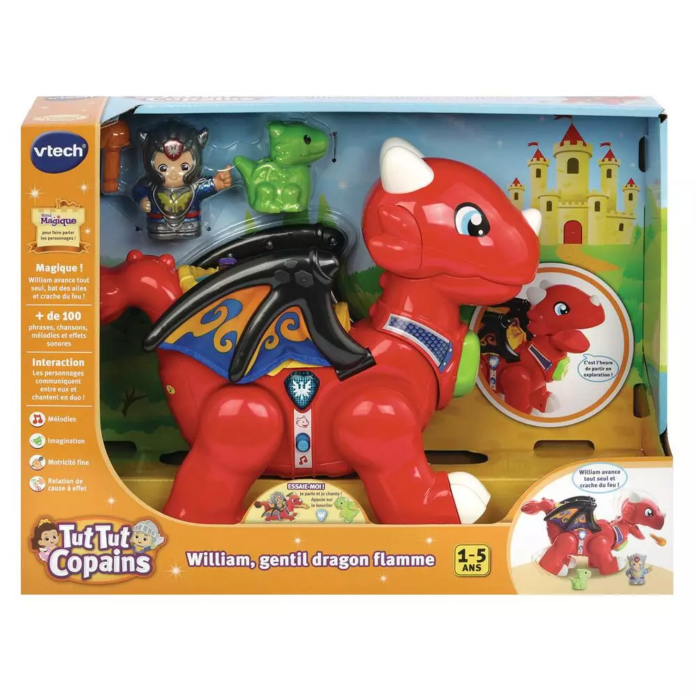 VTech TUT TUT COPAINS - WILLIAM GENTIL DRAGON FLAMME 5 VTech TUT TUT COPAINS - WILLIAM GENTIL DRAGON FLAMME – Image 3