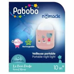 PABOBO VEILLEUSE NOMADE ROSE LOLABELLA -Magasin De Jouets Vtech d990a89e84b06a7d67fd6a9517ae3c7160206a93 02029779 03