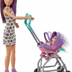 MATTEL BARBIE-COFFRET SKIPPER BABY-SITTER POUSSETTE AVEC POUPEE -Magasin De Jouets Vtech da818545fc478c83ea091b215d8f35e9499cd197 41060067 04