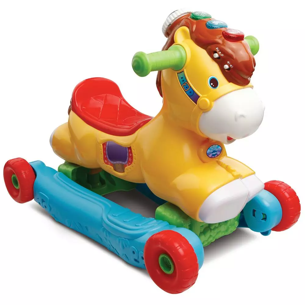 VTECH BABY - P'TIT GALOP MON PONEY BASCULO 3 VTECH BABY - P'TIT GALOP MON PONEY BASCULO
