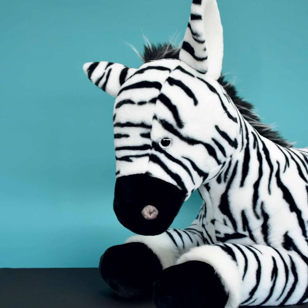 HISTOIRE D'OURS PELUCHE ZEPHIR LE ZEBRE 50 CM 5 HISTOIRE D'OURS PELUCHE ZEPHIR LE ZEBRE 50 CM – Image 3