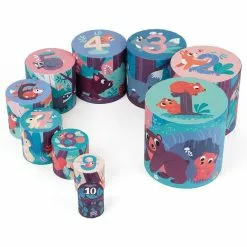 Janod PYRAMIDE RONDE LES ANIMAUX DE LA FORÊT - EN CARTON -Magasin De Jouets Vtech de95ca8a7002f17bcd3b29781d9751d943f41d8a 02082021 03