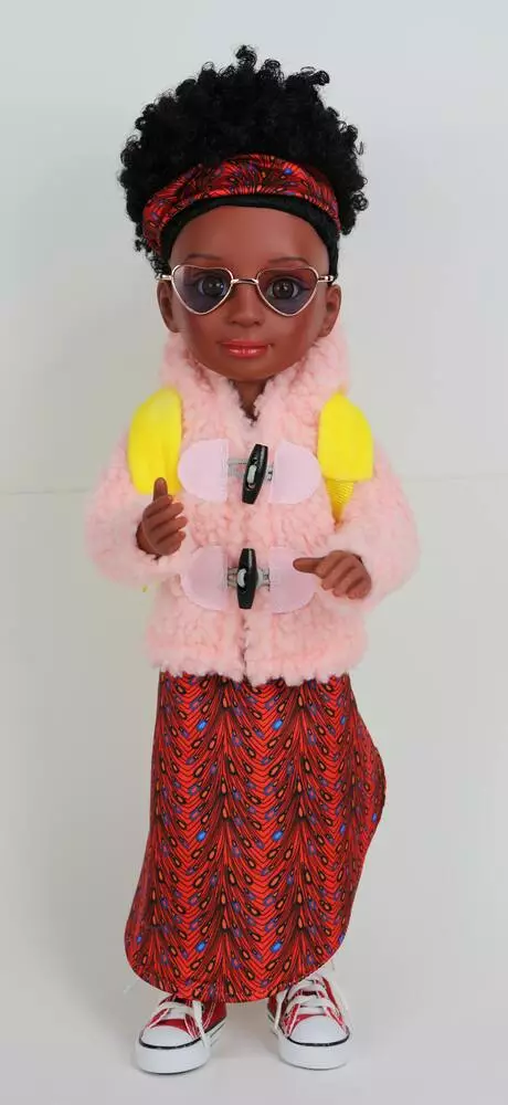 CERISE & CAPUCINE MA POUPEE SARAH BRANCHEE 46 CM 4 CERISE & CAPUCINE MA POUPEE SARAH BRANCHEE 46 CM – Image 2