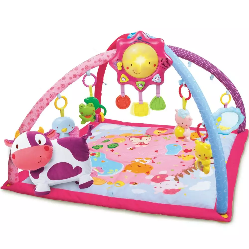 VTECH BABY - LUMI TAPIS DES PETITS COPAINS ROSE 4 VTECH BABY - LUMI TAPIS DES PETITS COPAINS ROSE – Image 2