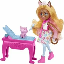 MATTEL ENCHANTIMALS - POUPEE ET COFFRET BETES CITADINES CABINET DU DOCTEUR CHAT -Magasin De Jouets Vtech e8c2d7515163f87968645e87c0bf74fc05711c18 41107671 04