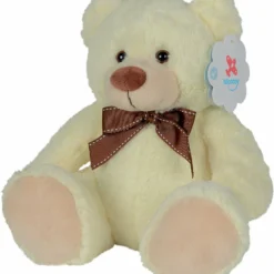 SIDJ PELUCHE OURS ASSIS AVEC NOEUD 26 CM -Magasin De Jouets Vtech e99f3b14fd6953274f74c6e3aac0e490b7bce06e 08024944 04