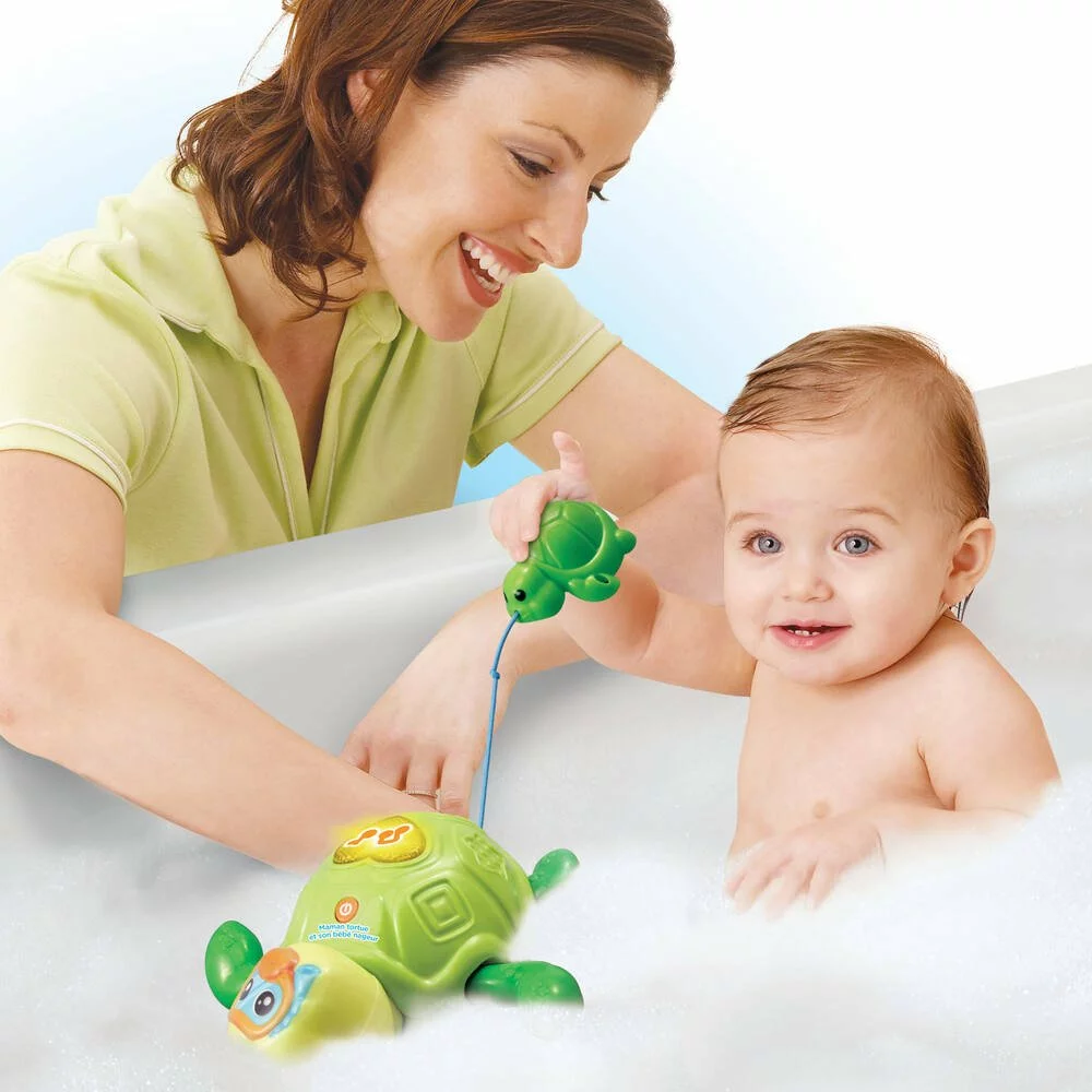 VTech MAMAN TORTUE ET SON BÉBÉ NAGEUR 4 VTech MAMAN TORTUE ET SON BÉBÉ NAGEUR – Image 2