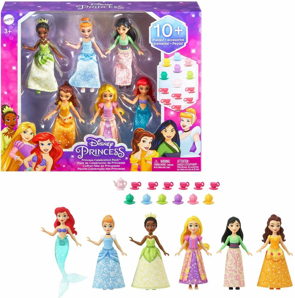 MATTEL DISNEY PRINCESSE - COFFRET FETE DE PRINCESSE 3 MATTEL DISNEY PRINCESSE - COFFRET FETE DE PRINCESSE