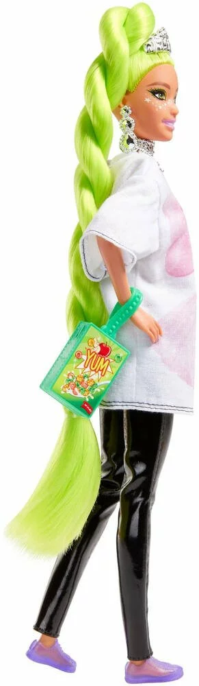 MATTEL POUPEE BARBIE EXTRA NATTE VERT FLUO 5 MATTEL POUPEE BARBIE EXTRA NATTE VERT FLUO â Image 3