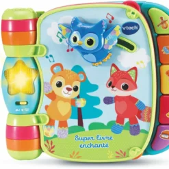 VTech SUPER LIVRE ENCHANTÉ DES BABY LOULOUS (BLEU)