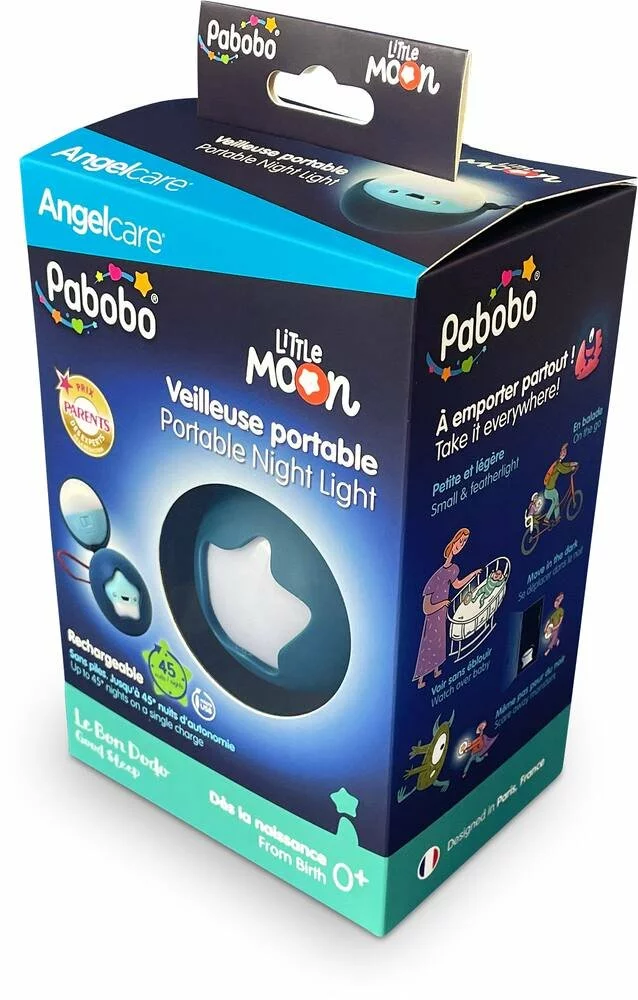 PABOBO VEILLEUSE LITTLE MOON BLEU 8 PABOBO VEILLEUSE LITTLE MOON BLEU – Image 6