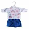 CERISE & CAPUCINE VETEMENT POUPEE ENSEMBLE T-SHIRT ARCS-EN-CIEL ET JUPE - T38 ONE WORLD ONE FUTURE -Magasin De Jouets Vtech f63521bf3611d9074c3361c512021160603730cc 10082790
