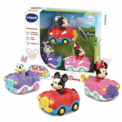 VTech COFFRET VEHICULE TRIO MINNIE/MICKEY - CABRIO MINNIE + CABRIO DAISY + CABRIO MICKEY