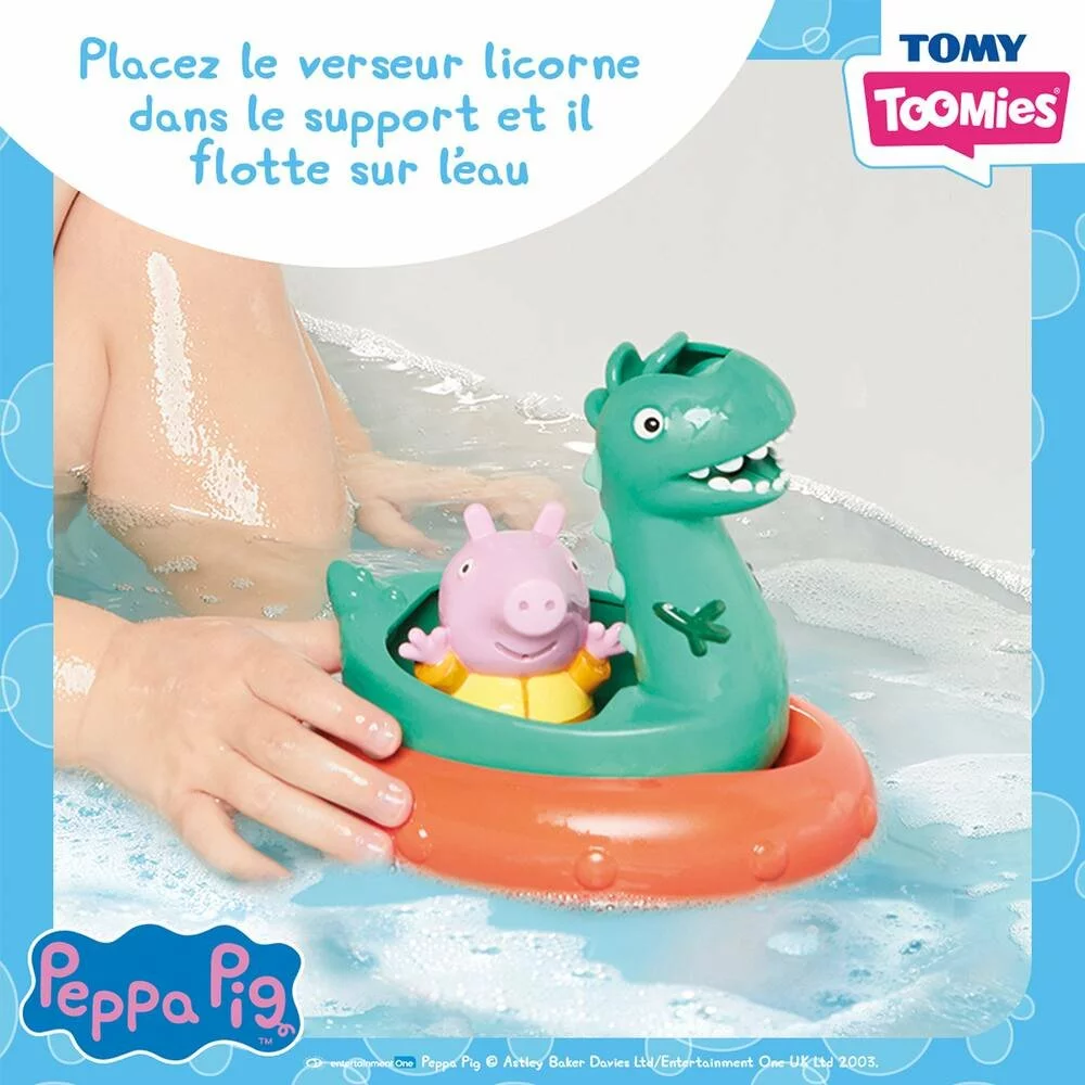 Tomy TOOMIES - BATEAU BOUÉE - GEORGE ET DINO - PEPPA PIG 8 Tomy TOOMIES - BATEAU BOUÉE - GEORGE ET DINO - PEPPA PIG – Image 6