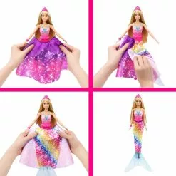 MATTEL POUPEE BARBIE - TRANSFORMATION PRINCESSE SIRENE -Magasin De Jouets Vtech fa258155a290a11b1f05c7fd2cafda56e66a74ba 10022523 03