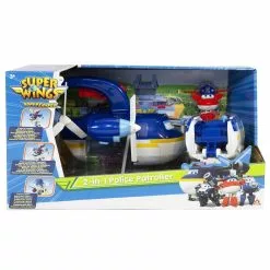 ALPHA GROUP SUPER WINGS - AVION POLICE PATROLLER 2 EN 1 + 1 FIGURINE -Magasin De Jouets Vtech fa963c4a66371163c6fc18dbf6bff49eae8a3491 14020970 02