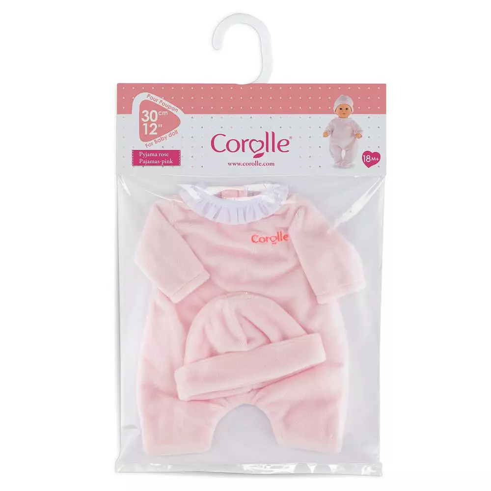 PYJAMA ROSE 30 CM COROLLE VETEMENTS 7 PYJAMA ROSE 30 CM COROLLE VETEMENTS – Image 5